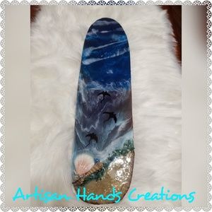 Resin Ocean wall decor